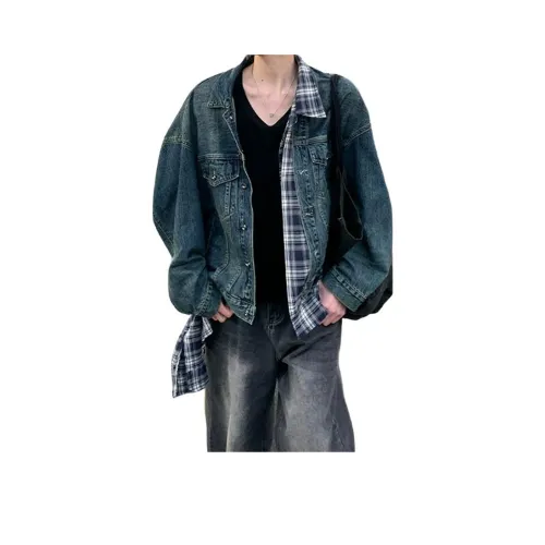 SOCKKEY Синий Унисекс Джинсовые куртки