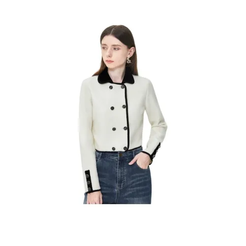 Caroline Куртки и Пальто Женские Экрю