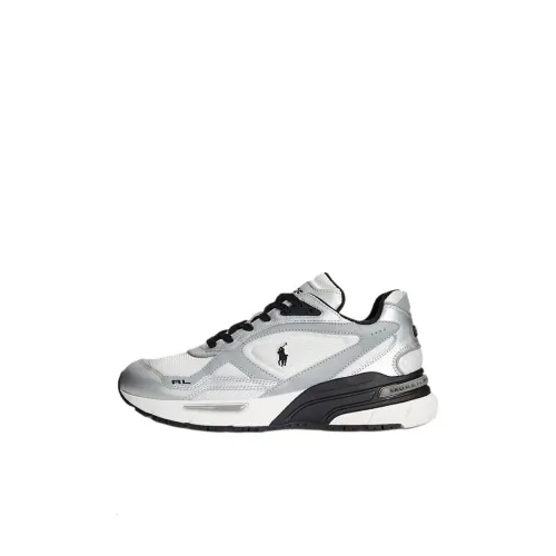 Polo Ralph Lauren Trackster 275 Low Топ Повседневная обувь Мужская Серебряная