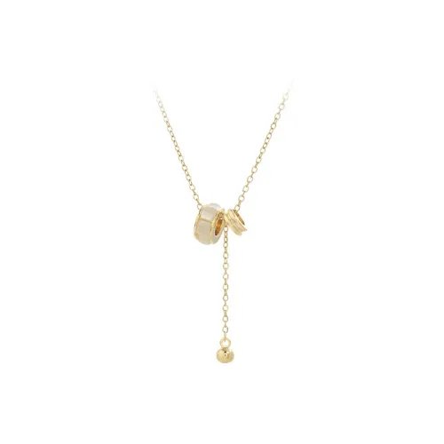 NATURALLYJOJO Стекло Кошачий глаз Ожерелья Женские