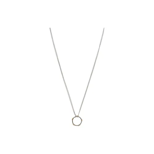 TORY BURCH Нержавеющая сталь Ожерелья Женское Серебро