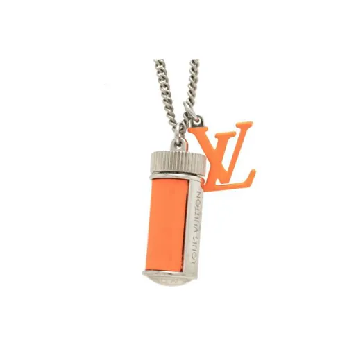 LOUIS VUITTON Металлические ожерелья Унисекс Оранжевый