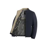 Темно-синий с флисовой подкладкой