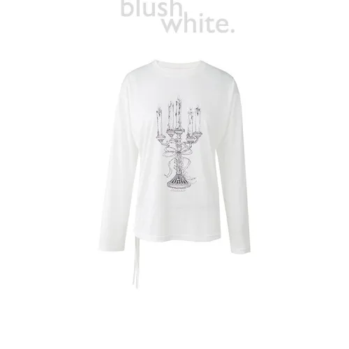 BLUSHWHITE Белые Женские Футболки