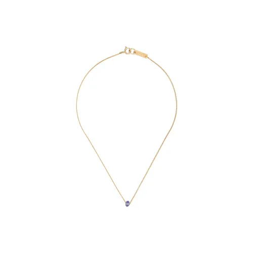 ISABEL MARANT Латунь Стекло Ожерелья Женские Золото