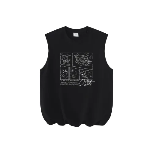 Маленькие колонны под водой Унисекс Майки