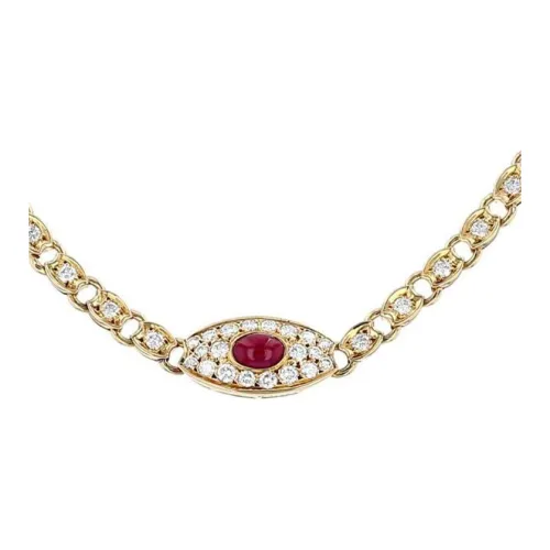 Van Cleef Arpels Ожерелье с алмазами Женское Золото