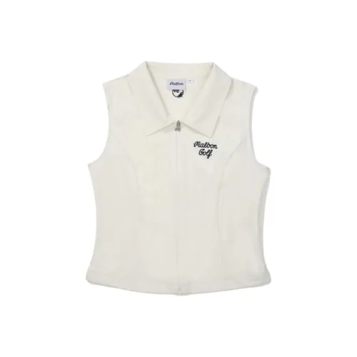 Malbon Golf Майка Женская Белая