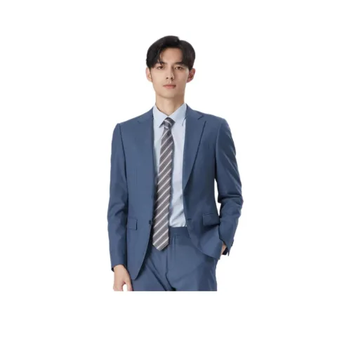 ZIOZIA Бизнес-костюм мужской синий