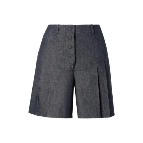 FENDI FW25 Джинсовые шорты Женские