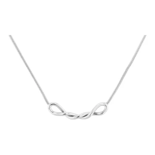 Tommy Hilfiger Нержавеющая сталь Стальной Metal Necklaces Женские Серебристый