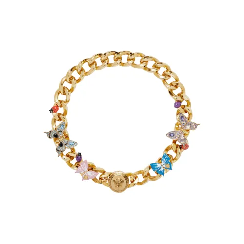 VERSACE Кристальные ожерелья Женские Золото