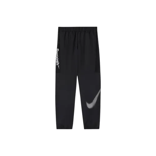 Детские Nike Вязаные Тренировочные Штаны Dri Fit Черные