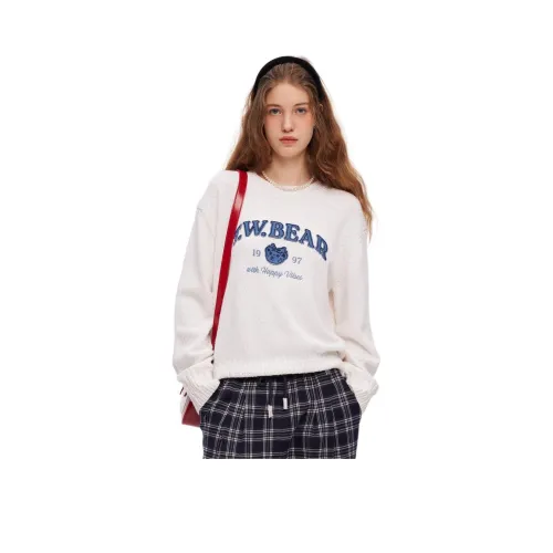 Teenie Weenie Свитер Женский Айвори Белый