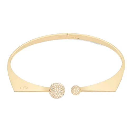 DIOR Tribales Metal Necklaces Женские Золото