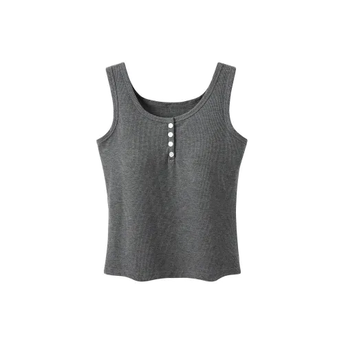 MADALLO Темно-серые Женские Майки