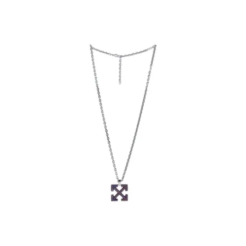 Off Белый Brass Necklaces Мужской