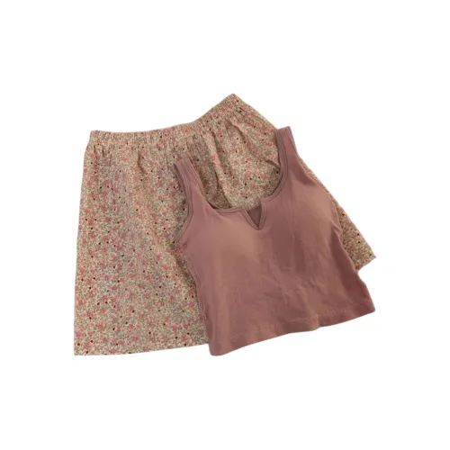 ЮЙЧЖАОЛИНЬ Pajama Комплект Летний Женский