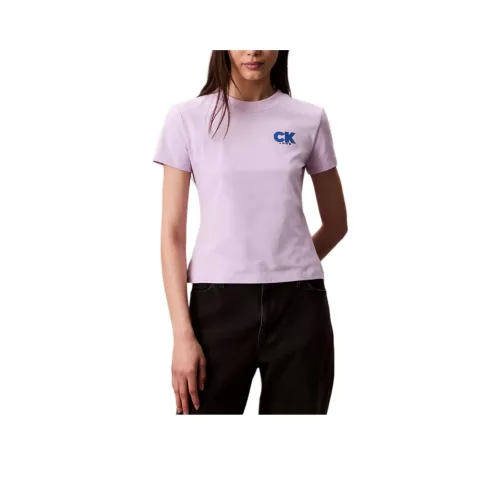 Calvin Klein Лаванда Женские Футболки