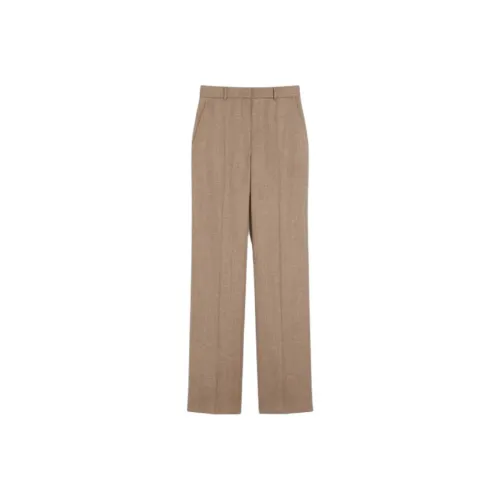 MaxMara Коричневые Женские Костюмные Брюки