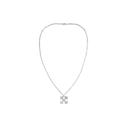 Off Белый Metal Necklaces Мужской