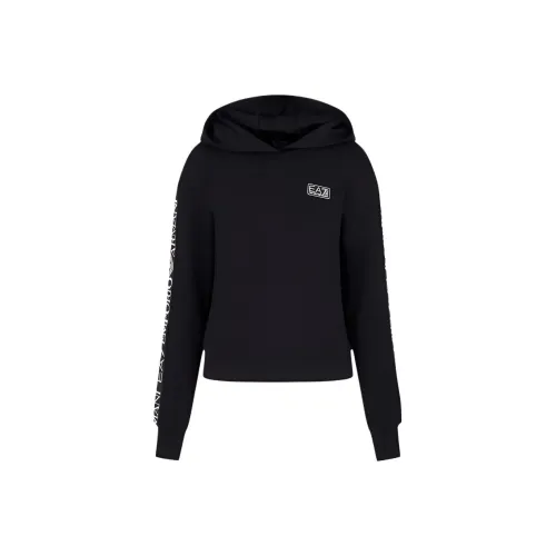 EMPORIO ARMANI EA7 Толстовка Женская Черная