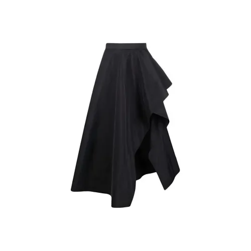 Leather Cat Повседневная Длинная Юбка Женская