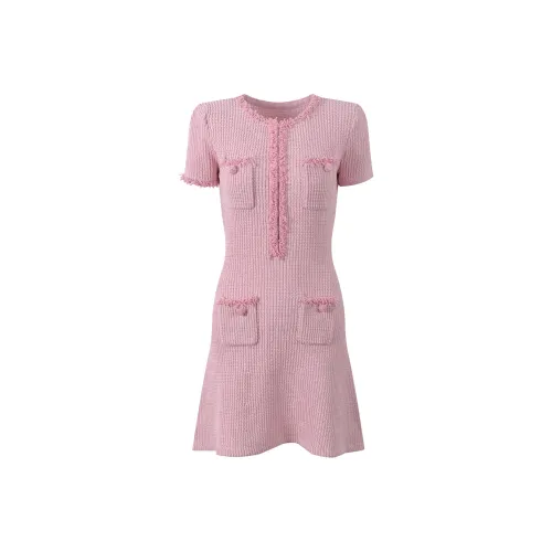 MH Precious And Exquisite Heart Женские Короткие Платья с Длинными Рукавами