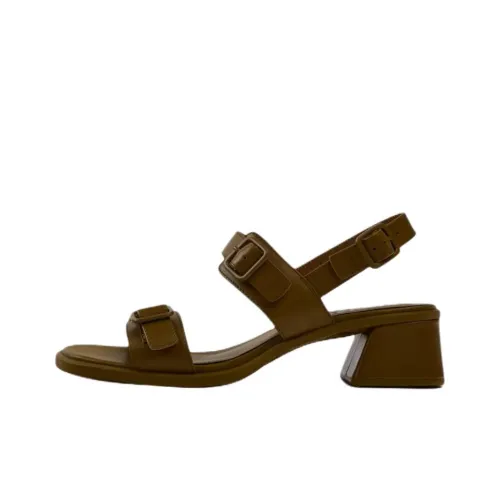 CAMPER Kora one Ремень Сандалии 5 см Женские Зеленые