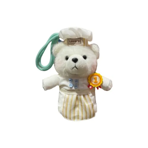 Princess Lovers Cute Cartoon Милый Медвежонок Chef Куклы Плюшевая Кукла 15 см Высота