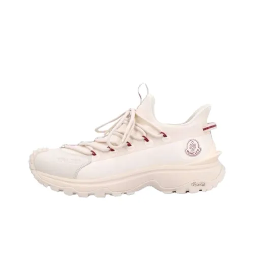 Moncler Trailgrip Повседневный Низкий Топ Белый Мужской