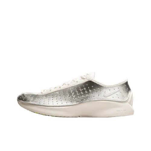 Nike Air Superfly Casual Low Top Silver White Women's