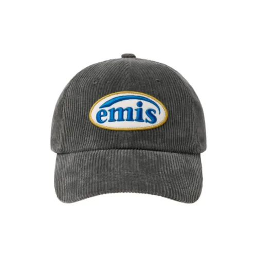 Emis Хлопок Кепки Унисекс Угольный Серый