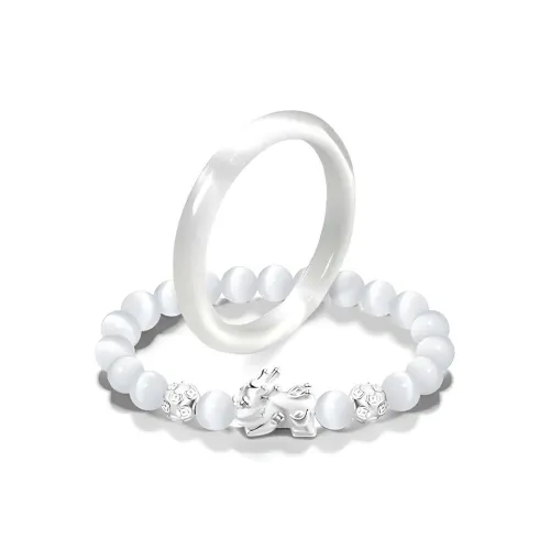 LIUJIN Стекло Кошачий глаз Браслеты Женские