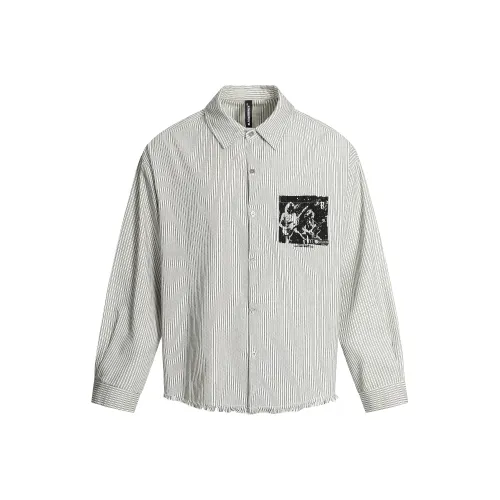 YONGYAN Серый Унисекс Рубашки
