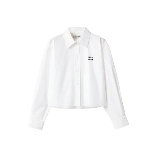 MIU MIU Белые Женские Рубашки