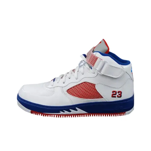 Jordan Force MID Топ Детские Баскетбольные Кроссовки Белые Подростки