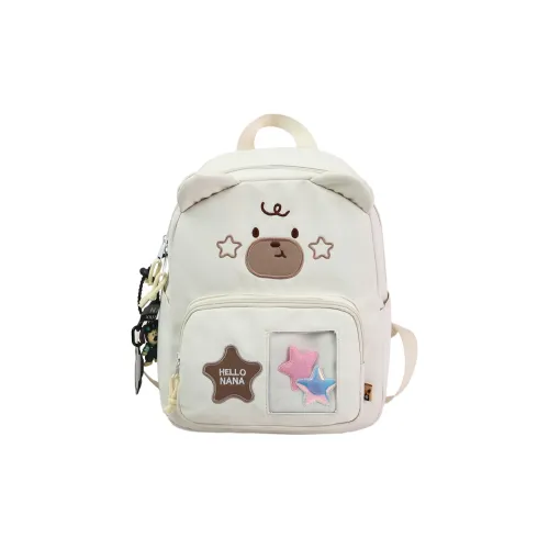 Путешествие Найлон Рюкзак Унисекс Черный Белый Синий Желтый Хаки