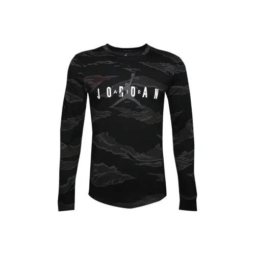 Jordan Air Черный Унисекс Футболки