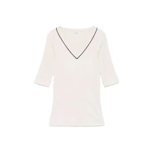 BRUNELLO CUCINELLI Стандартная T-рубашка Женская