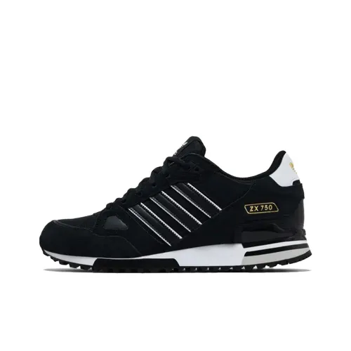Adidas Originals ZX 750 Low Топ Беговые кроссовки Мужской Черный