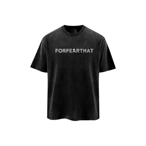 FOR FEAR THAT Унисекс Футболки