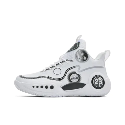 Kung Fu Partners Износостойкий Легкий Амортизация MID Топ Детские Беговые Кроссовки Подростки