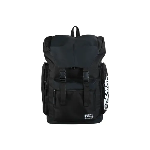 Chinllo Oxford Backpack Large Teenagers Black Gray Чинлло Оксфорд Рюкзак Большой Подростки Черный Серый