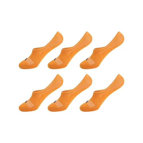 MAXDAVID Желтые 6 пар Max99062 Унисекс No Show Носки