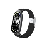 Чёрный нейлоновый тканый вязаный ремень