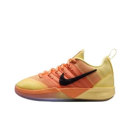 Nike Sabrina 3 Баскетбольные кроссовки Low Топ Оранжевый Желтый Унисекс