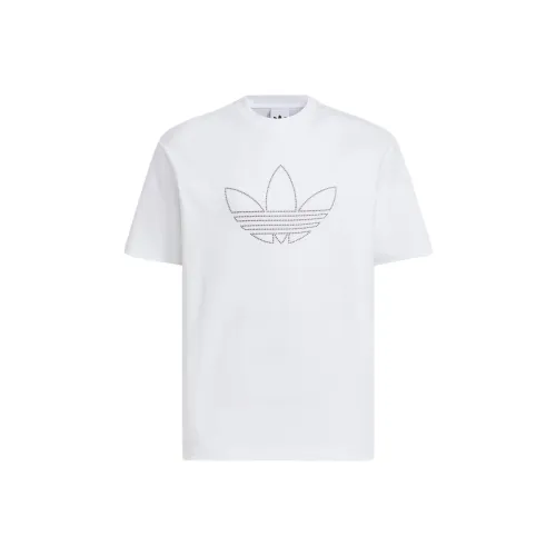Adidas Originals SS25 GRFX Q1 T Рубашка Унисекс