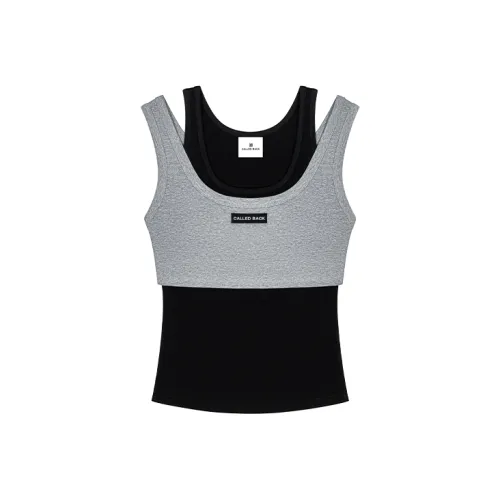 CALLED BACK Slim Fit A-Line Cut Без рукавов Майка Женская