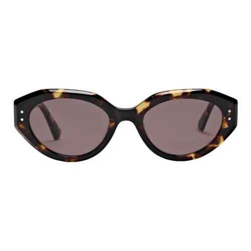 Massimo Dutti Медный 1 2 Пропанедиол Дигликолат 1 2 Диодекан Целлюлоза OVAL SUNGLASSES Унисекс Коричневый